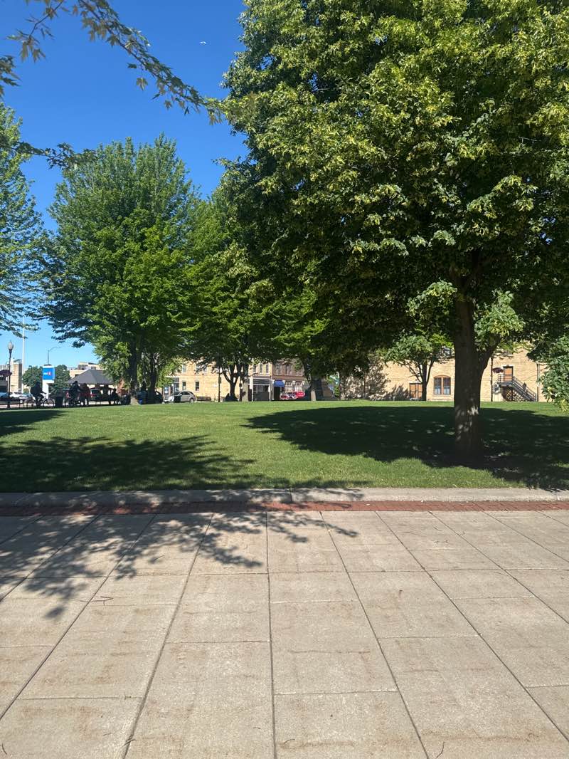 walking near me in Opera House Square in summer