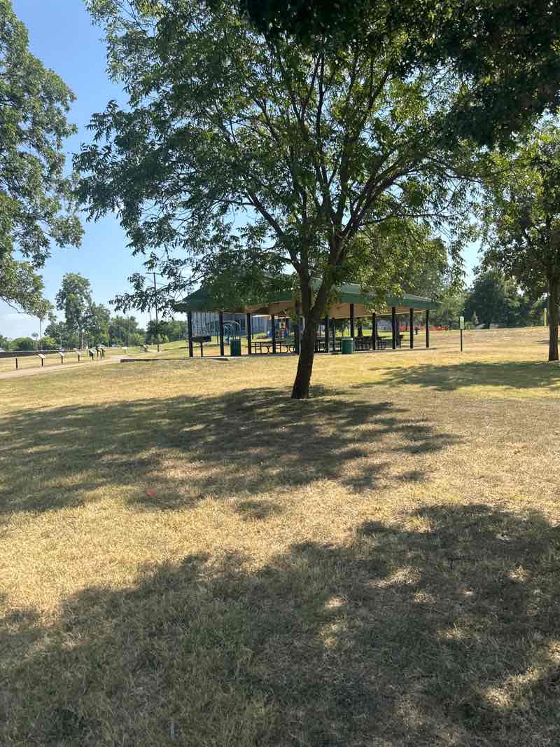 walking near me in Dewey Park in summer