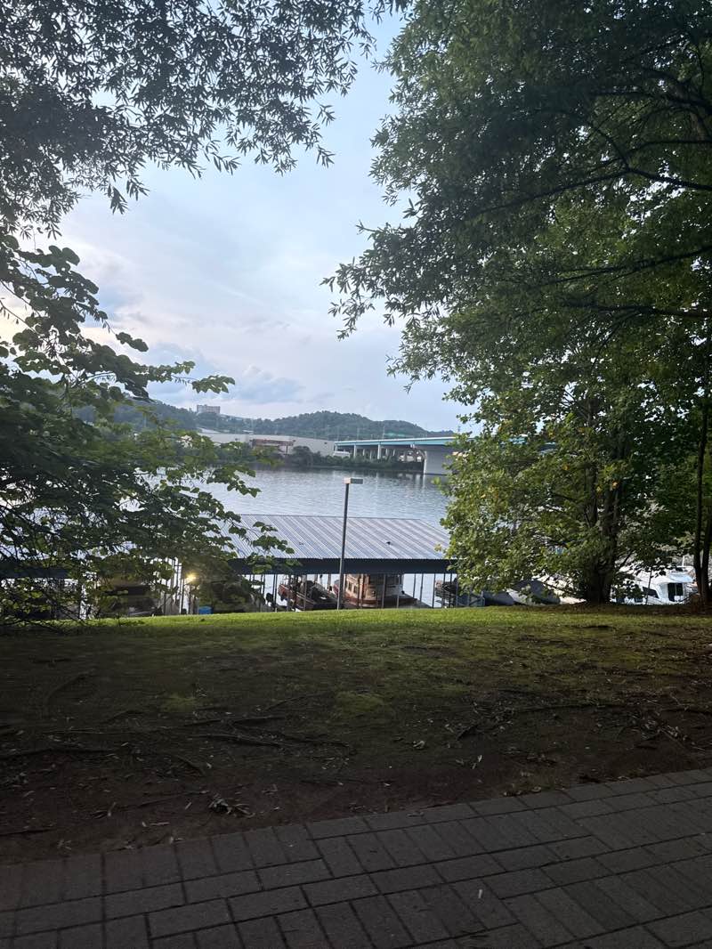 walking near me in Ross's Landing in summer