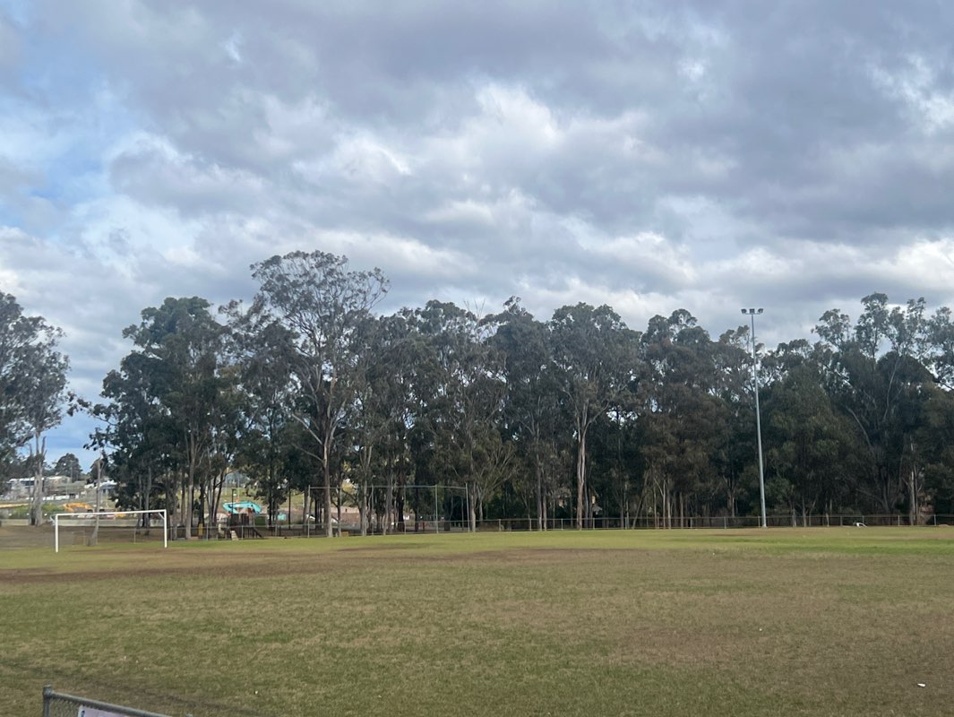 walking near me in Leppington Oval in winter