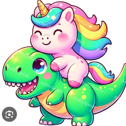Unicorn bunny icon