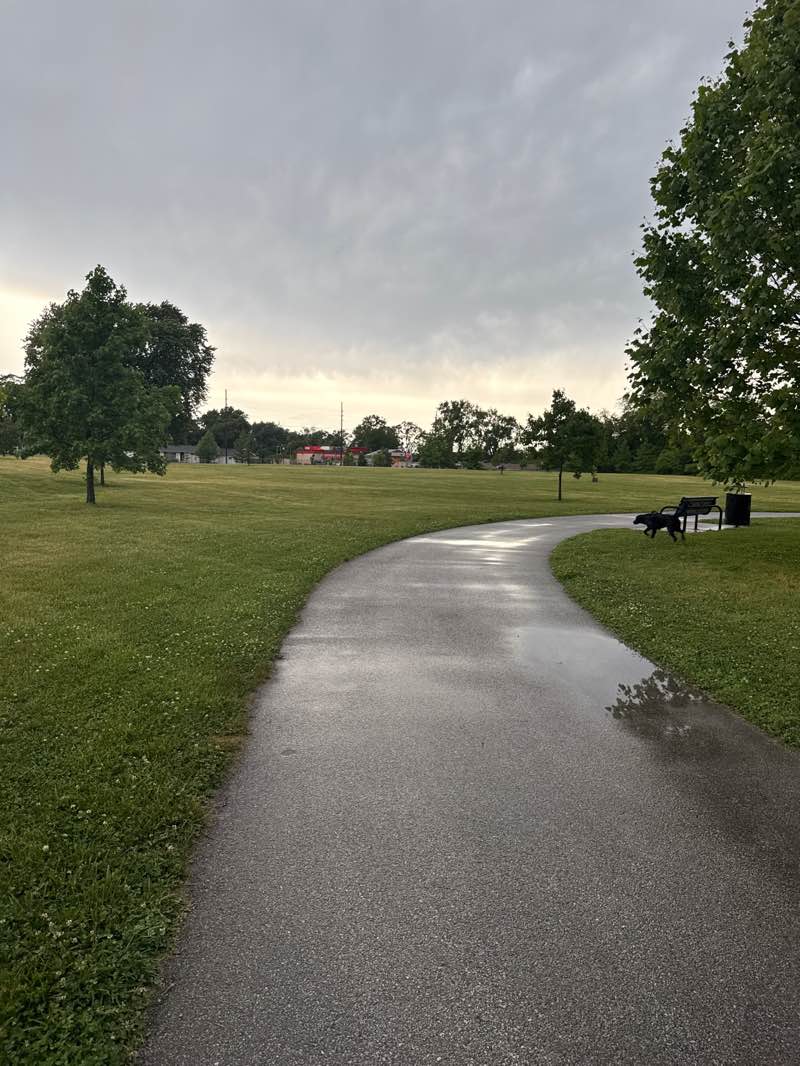 walking near me in Columbia Park in summer