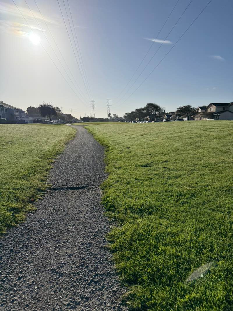 walking near me in Rossi Rico Linear Parkway in autumn