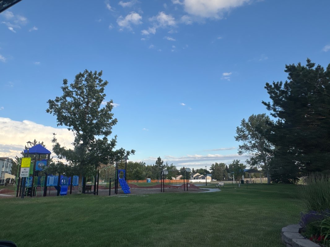 walking near me in Sage Valley Park in summer