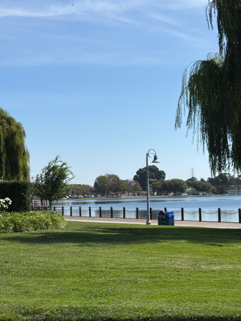 walking near me in Leo J Ryan Memorial Park in autumn