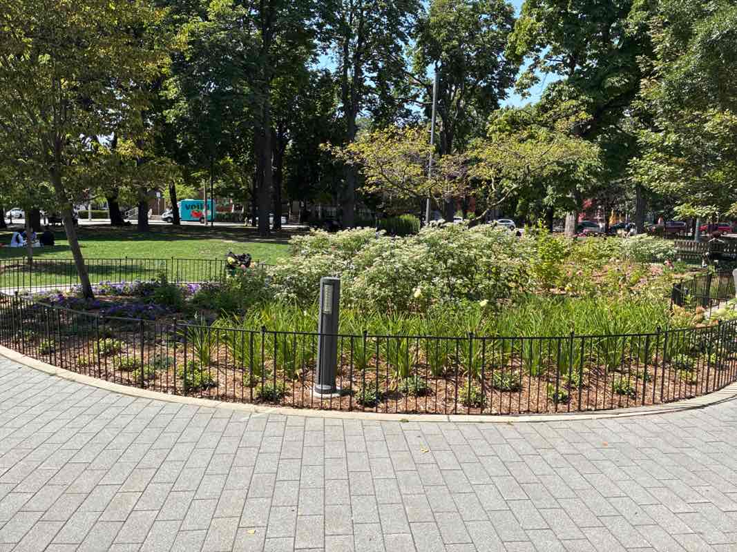 walking near me in Grange Park in summer