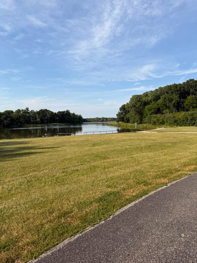 walking near me in Busse Forest Nature Preserve in summer