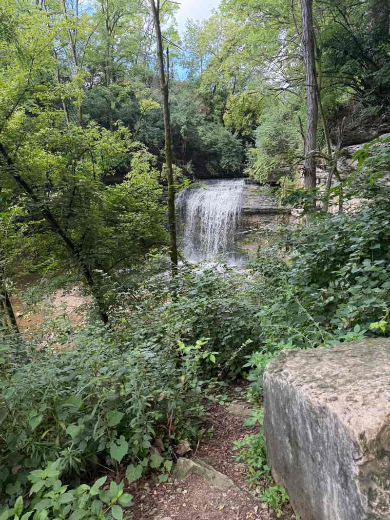 walking near me in Quarry Trails Metro Park in summer