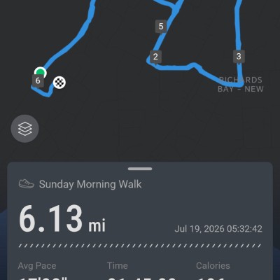 Weir HYC Walking Challenge Eric Gumede post image
