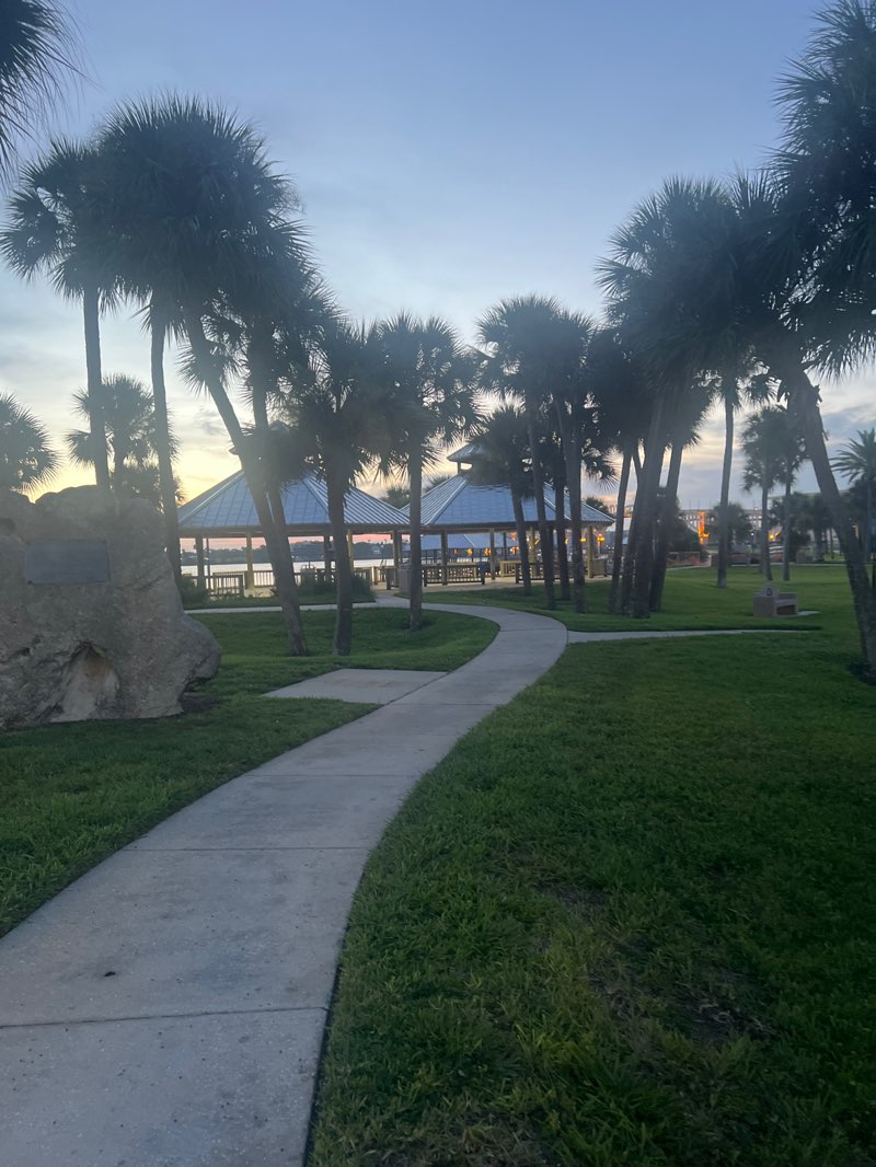 walking near me in City Island Park in summer