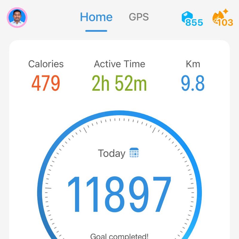 10K Steps Club- Consistency Bommannan Ramalingam post image