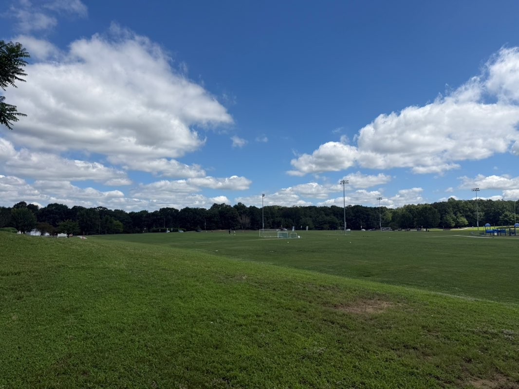 walking near me in Gloucester Township Community Park in summer