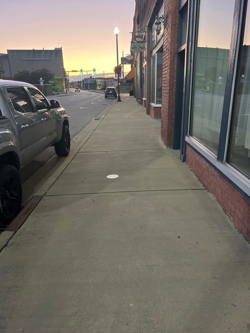 walking near me in King Commons Park in autumn