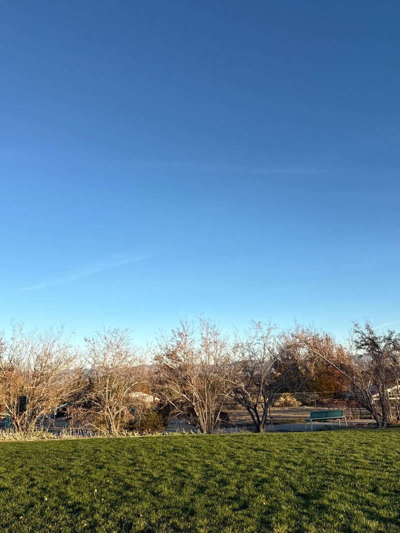 walking near me in Summit Ridge Park in autumn