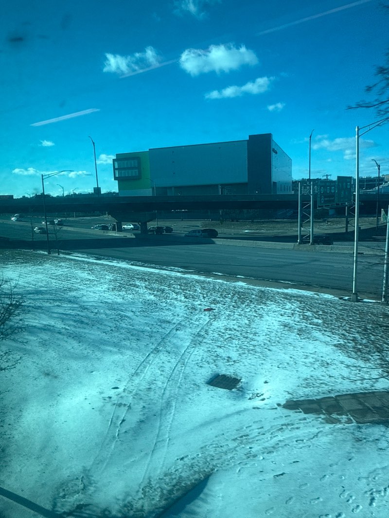 walking near me in Tichenor Park in winter