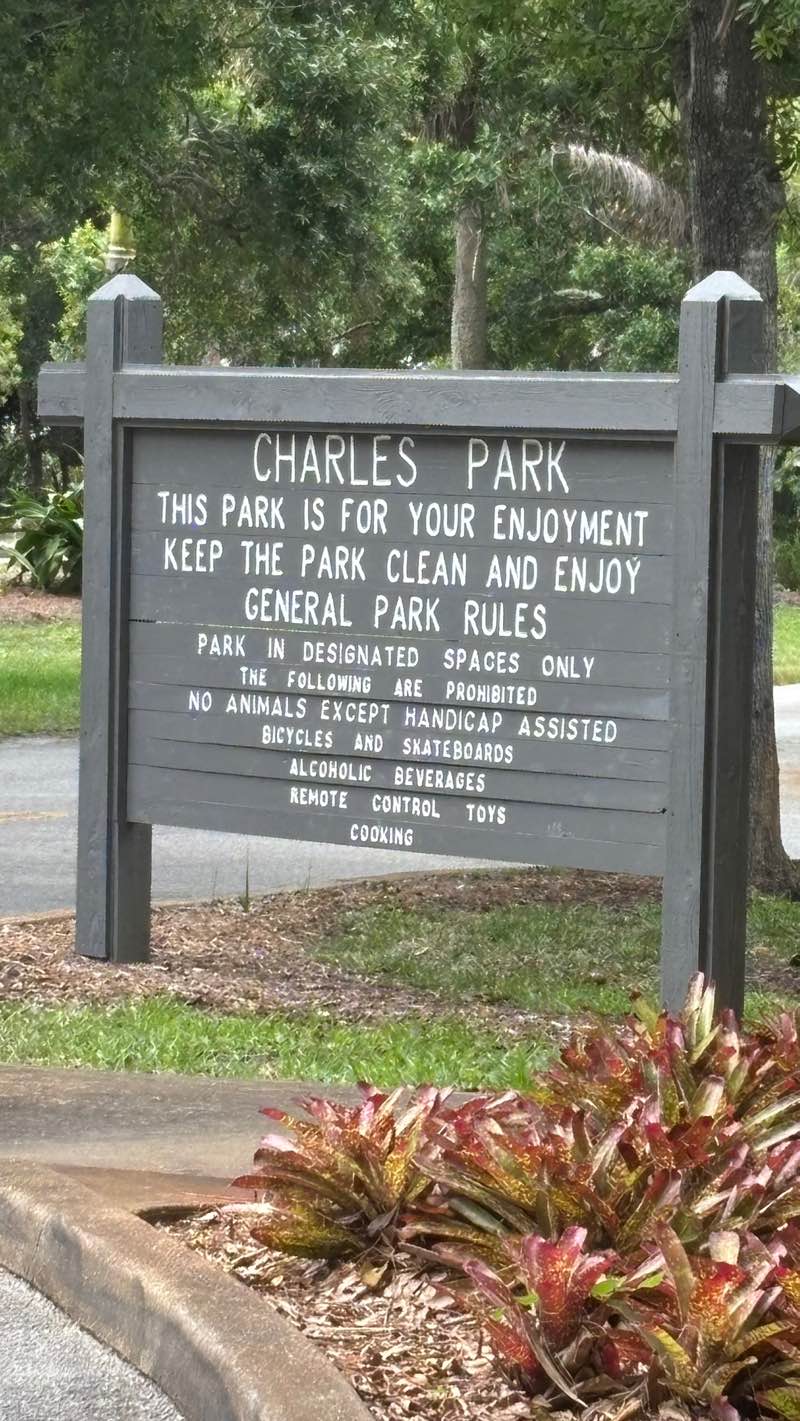 walking near me in Charles Park in summer