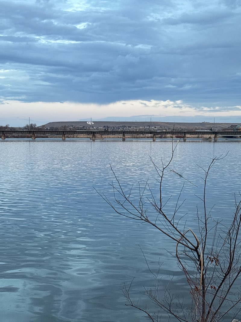 walking near me in Broadwater Bay Park in spring