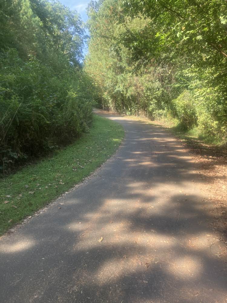 walking near me in Speight Branch Park in autumn