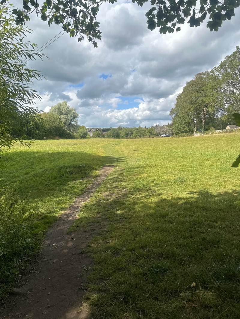 walking near me in Church Orchard in autumn