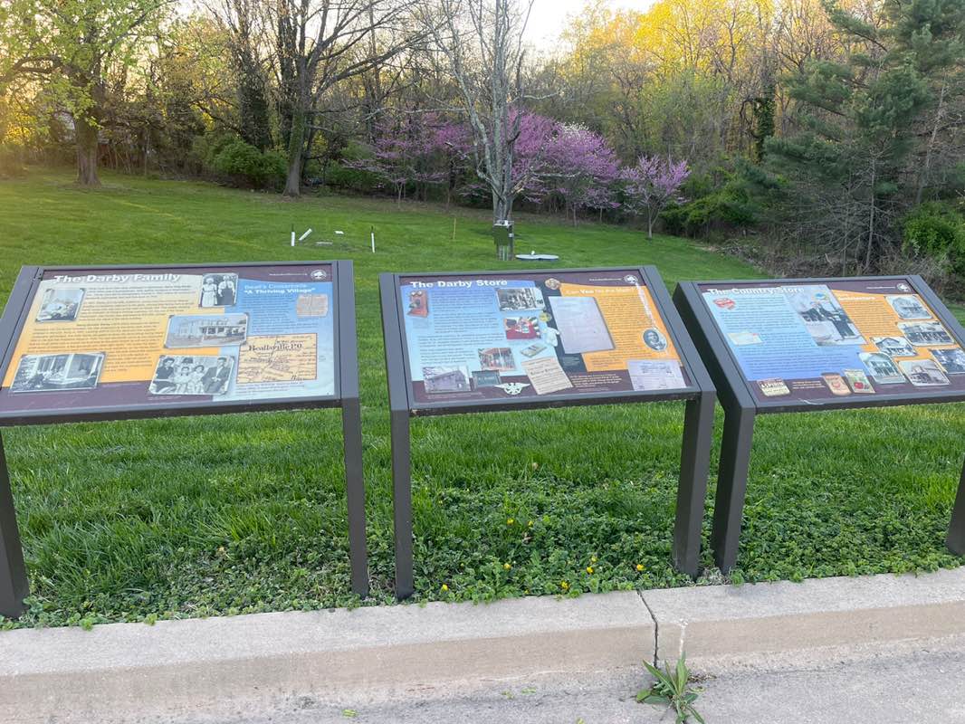 walking near me in Darby Store Cultural Park in spring