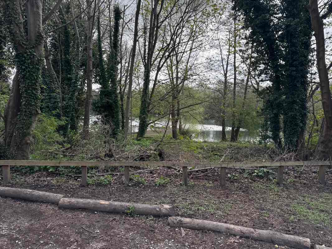 walking near me in Oare Gunpowder Works Country Park in spring