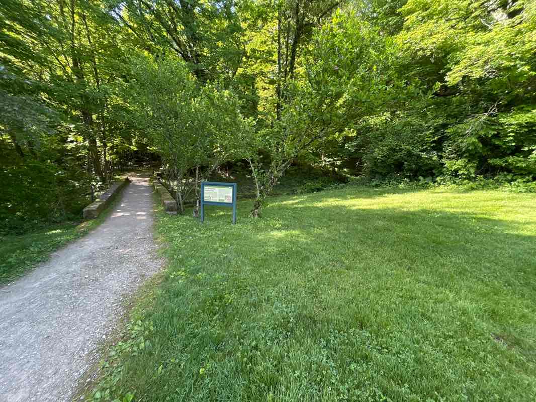 walking near me in Chestnut Ridge Metro Park in spring