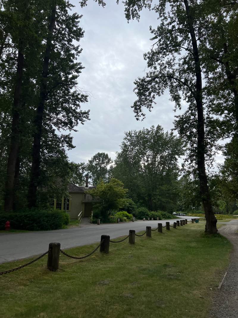 walking near me in Deas Island Regional Park in spring