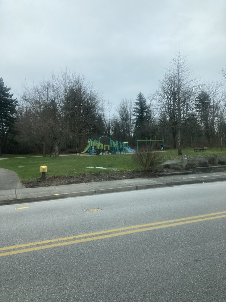 walking near me in Dawes Hill Park in winter