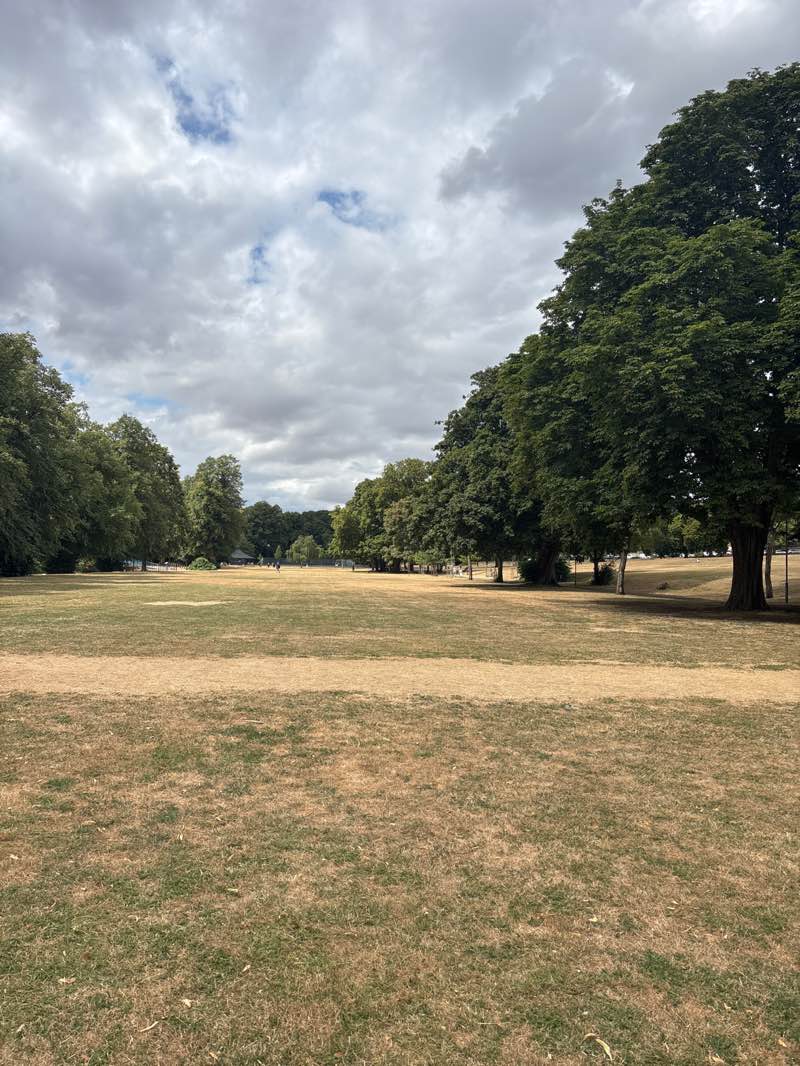 walking near me in Becket's Park in summer