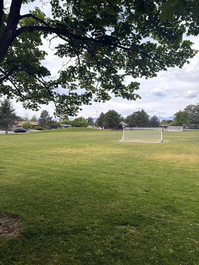walking near me in Southwood Park in spring