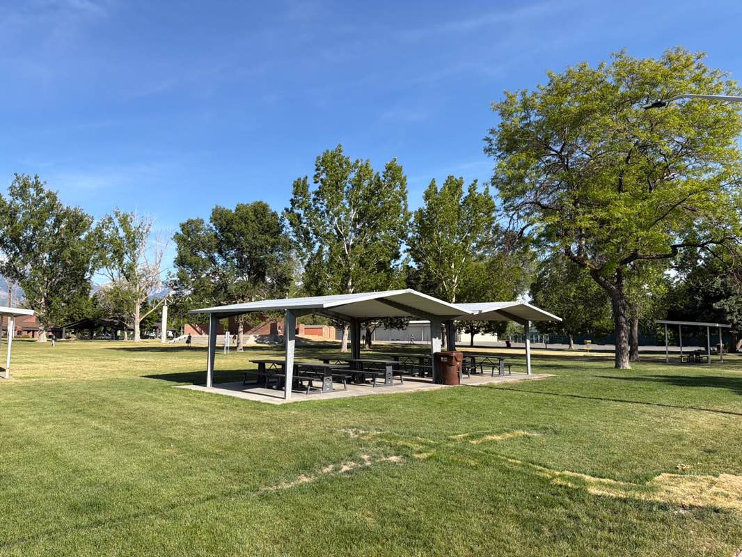 walking near me in Midvale City Park in summer