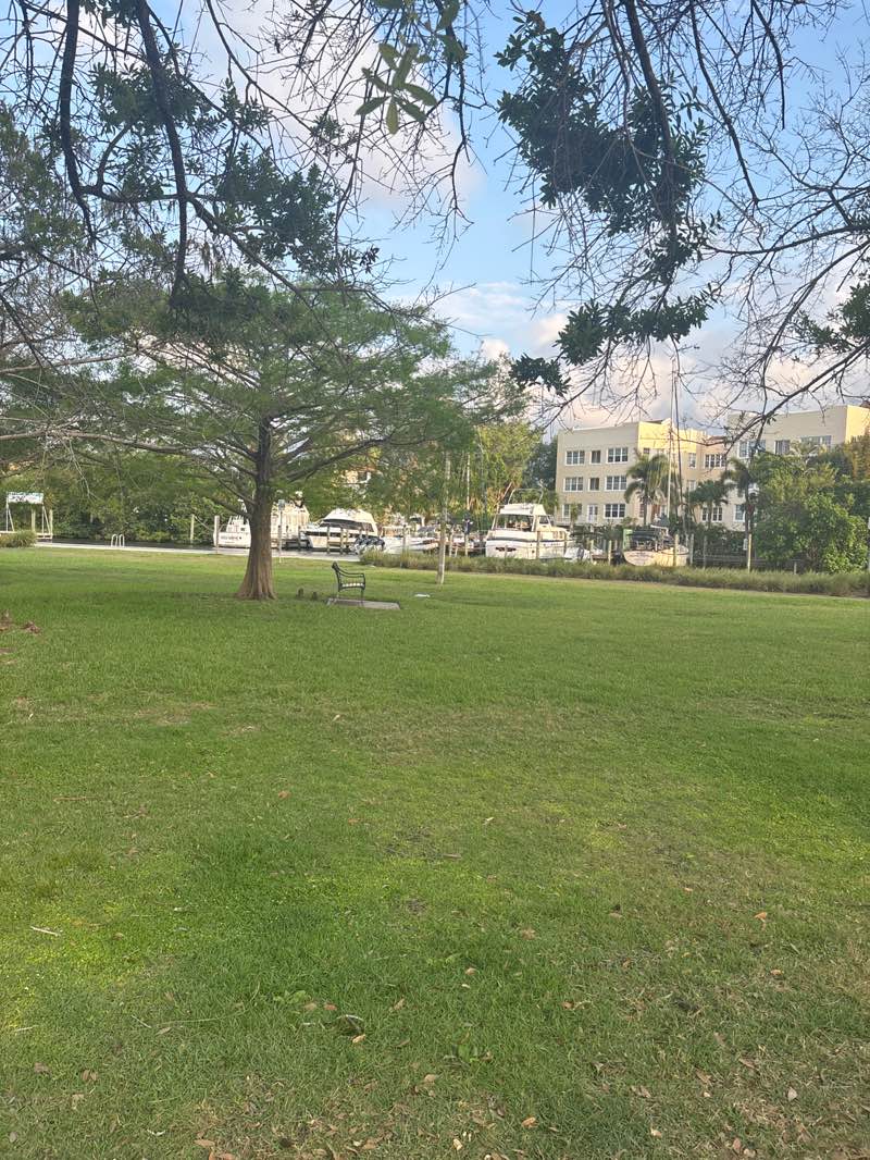 walking near me in Shepard's Park in spring