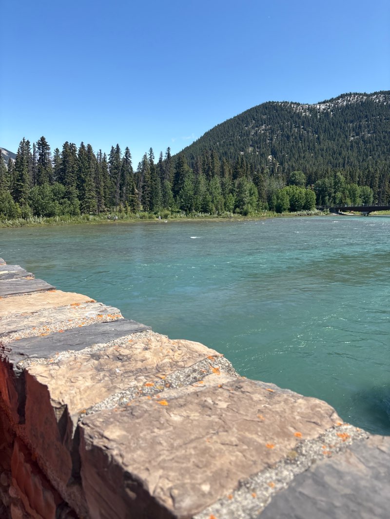 walking near me in Banff Recreational Grounds in summer