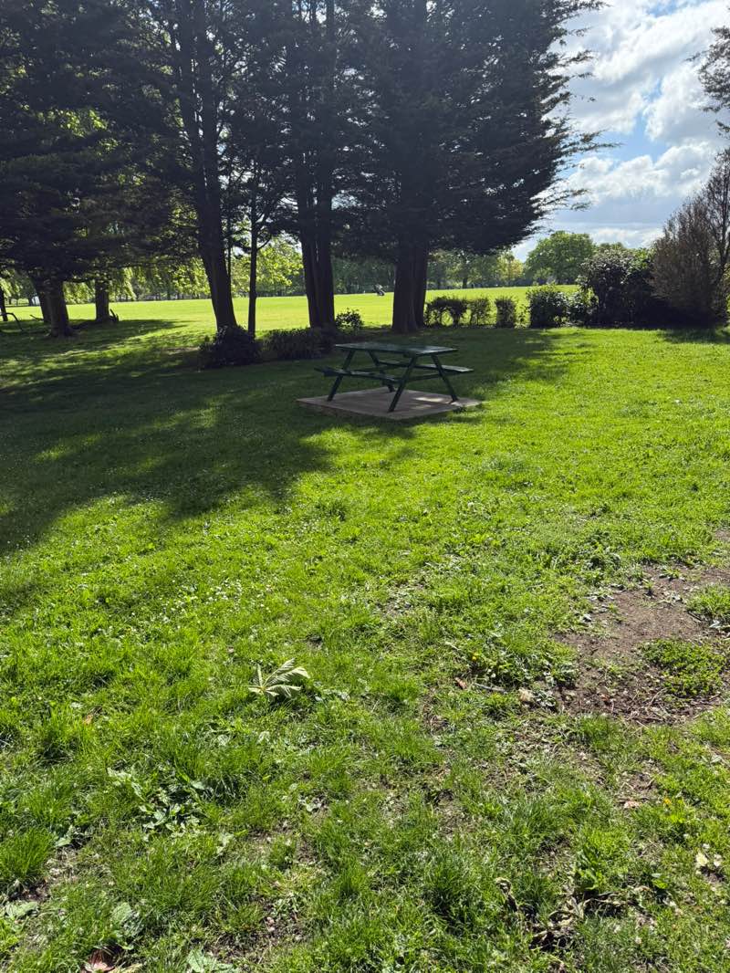 walking near me in Harold Wood Park in spring
