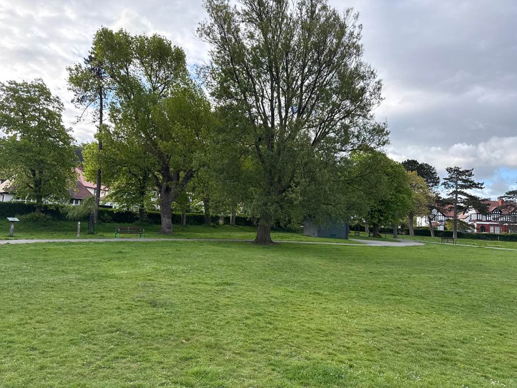 walking near me in Craig-y-don Park in spring