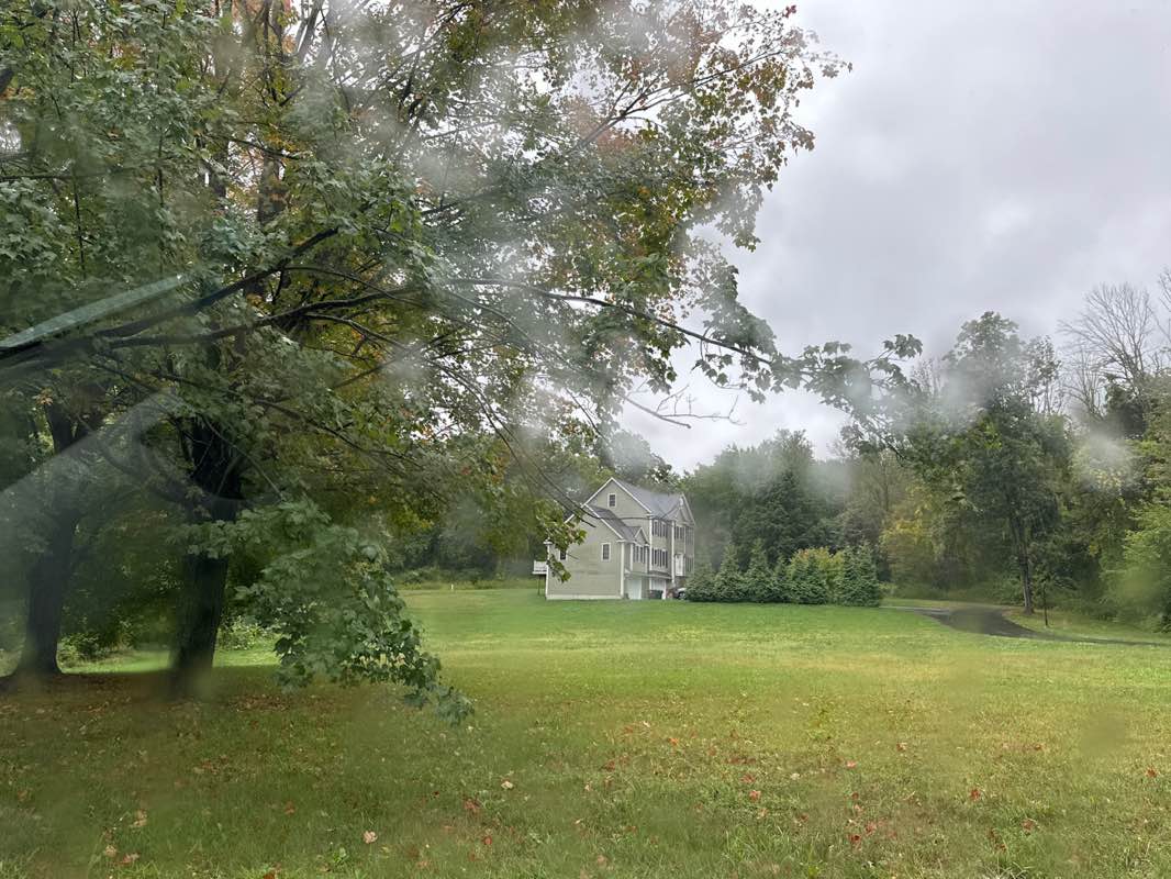 walking near me in River Road East Green Area in autumn