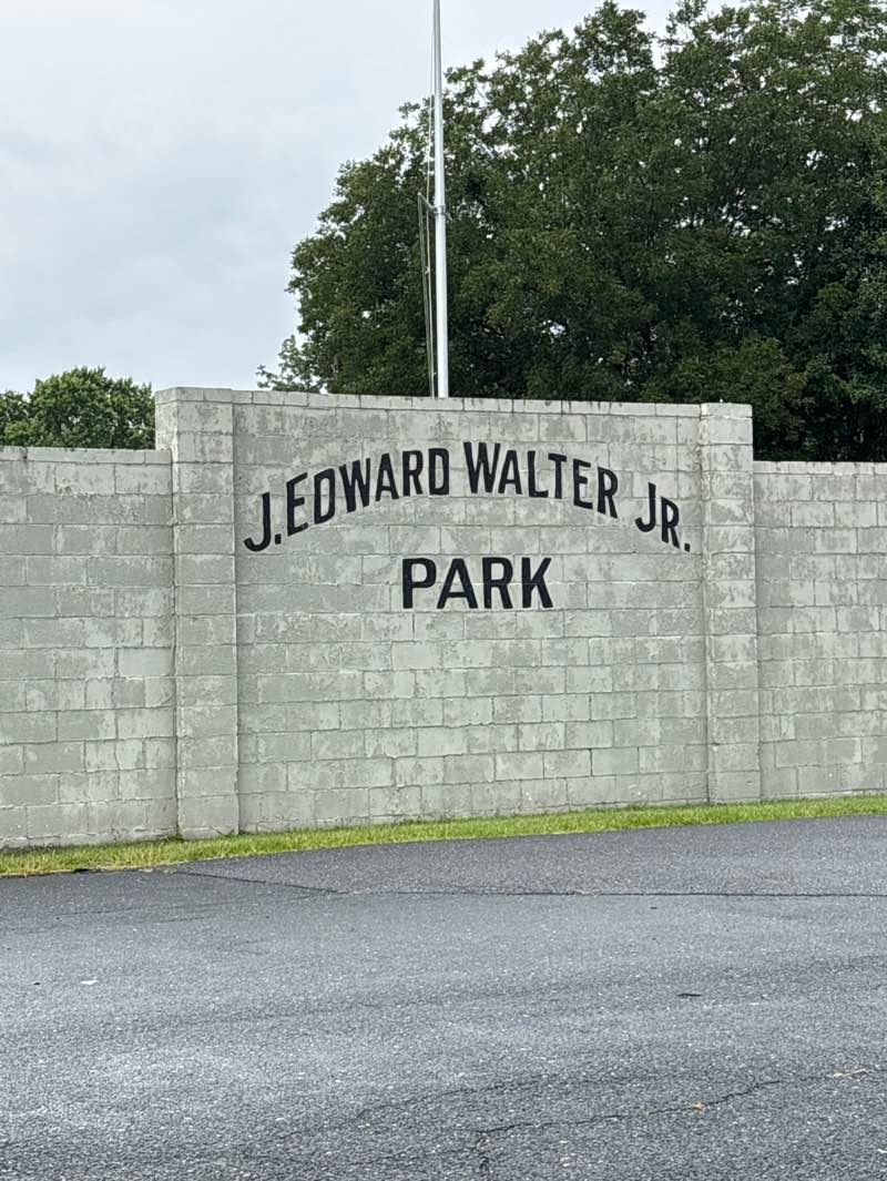 walking near me in J. Edward Walter Park in summer