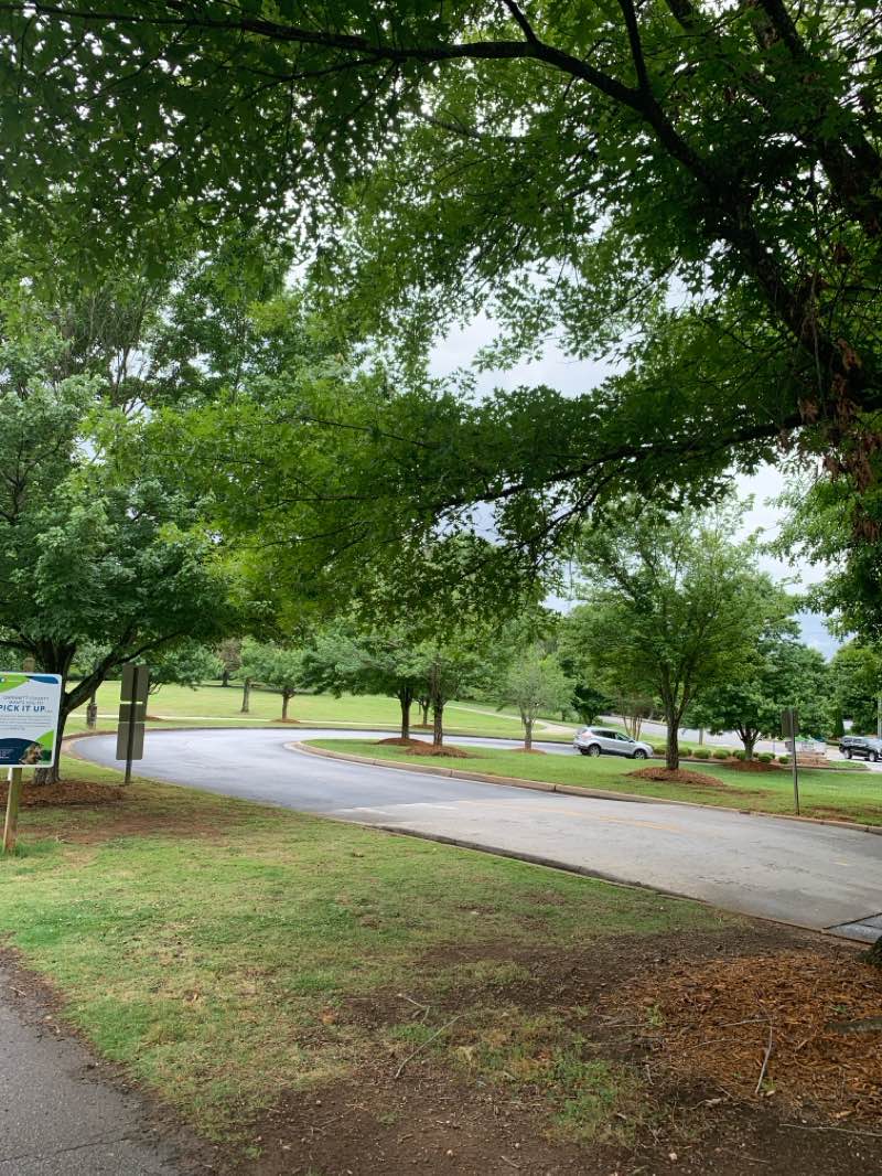 walking near me in Alexander Park in winter