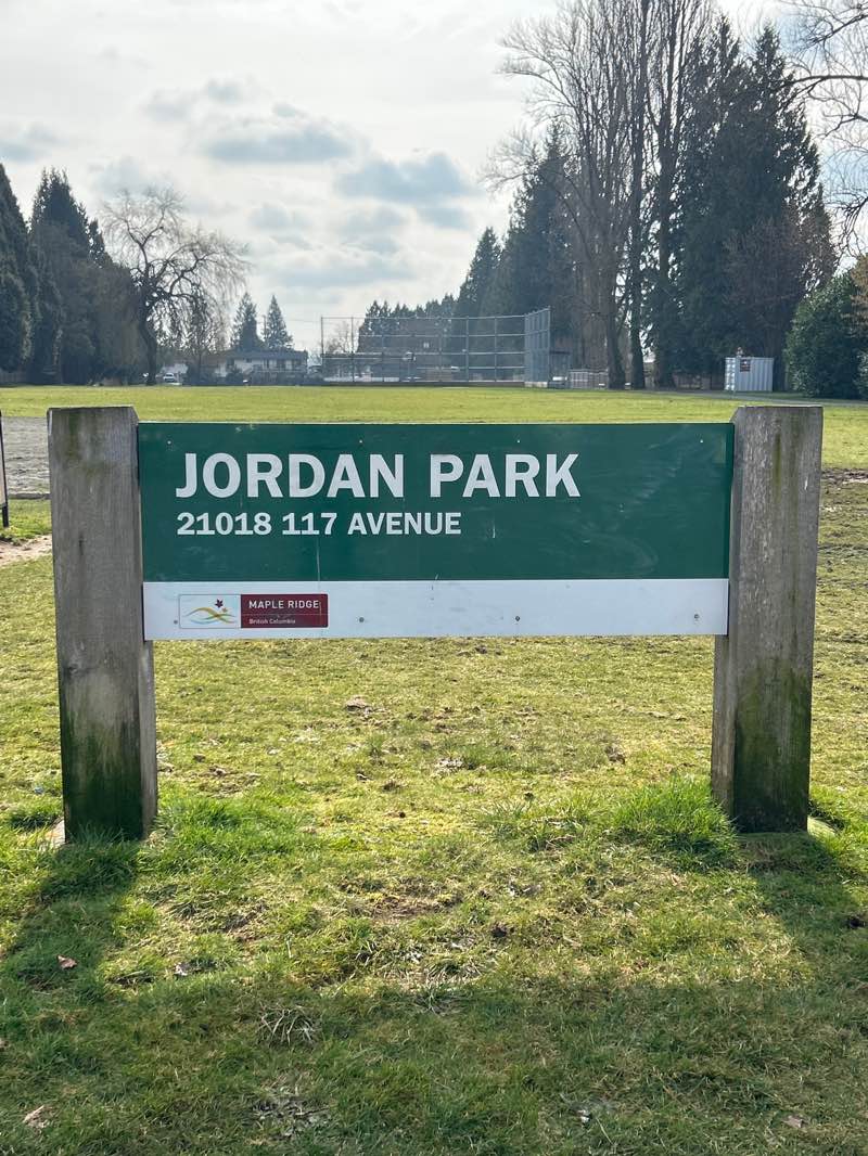 walking near me in Jordan Park in spring