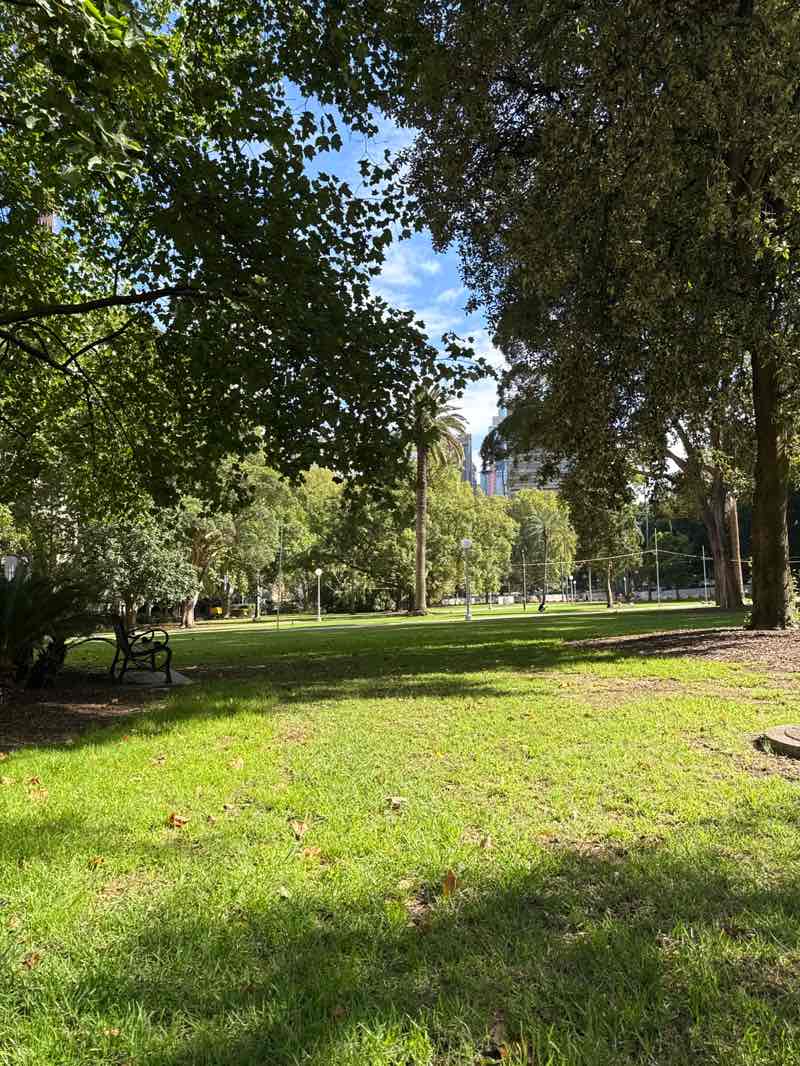 walking near me in Hyde Park in summer