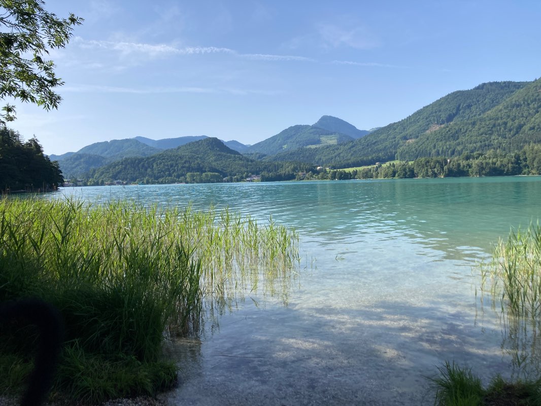 walking near me in Strandbad Fuschl in winter