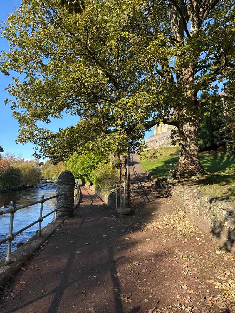 walking near me in The Haugh in autumn