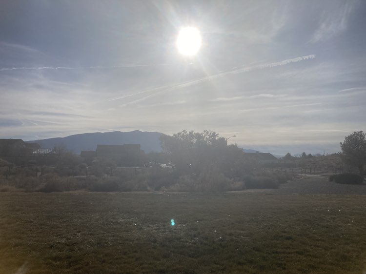 walking near me in Vista Grande Park in winter