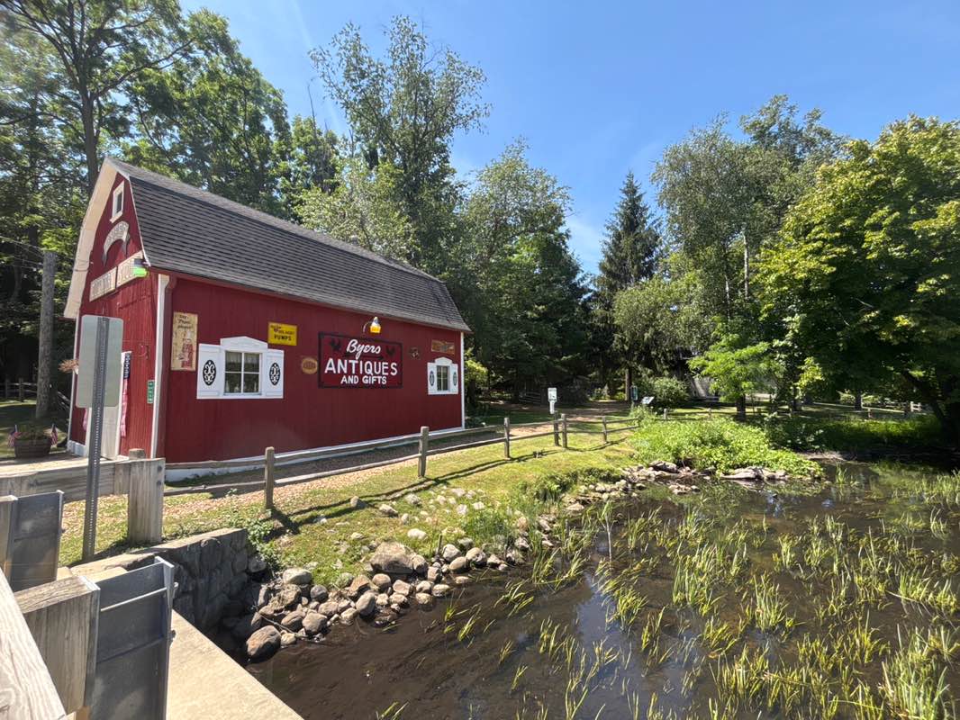 walking near me in Historical Byer's Homestead in autumn