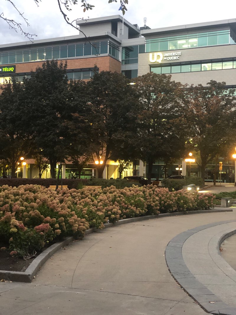 walking near me in Jardin Jean-Paul-L'Allier in autumn