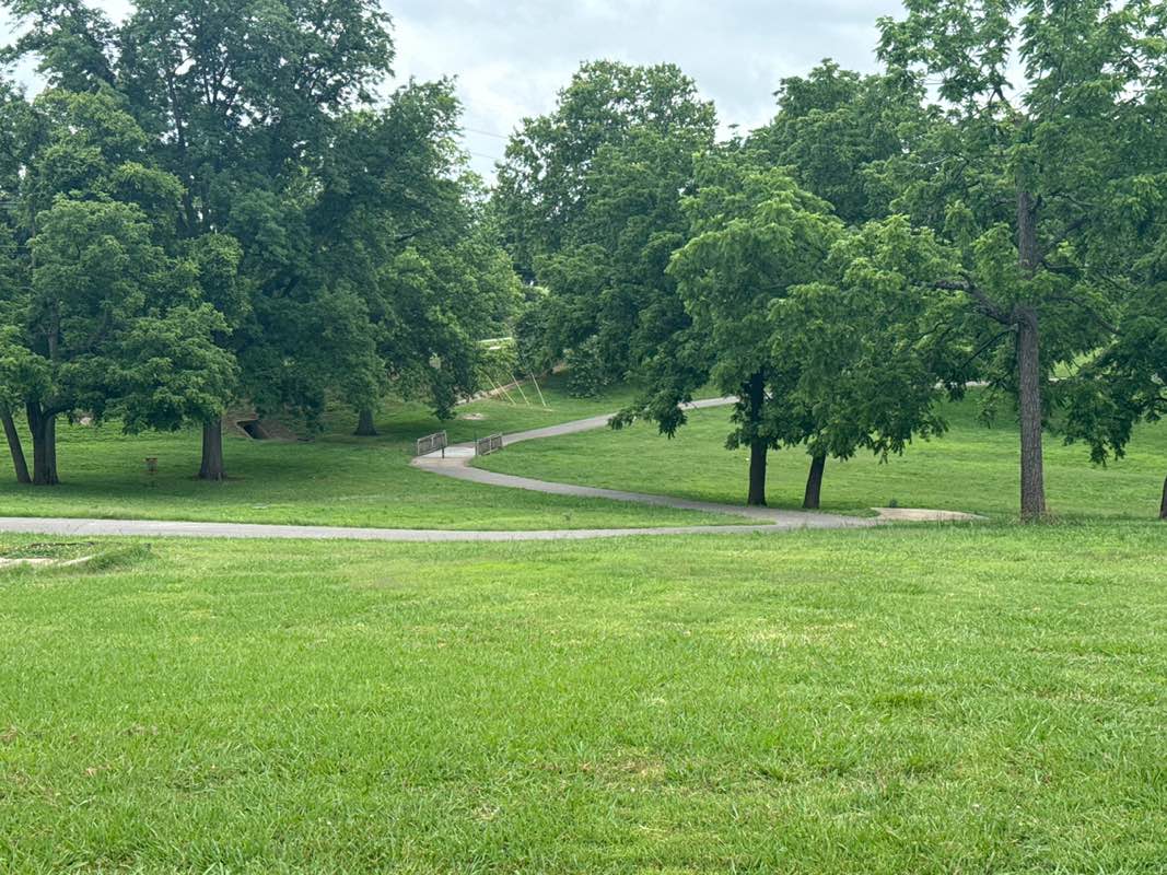walking near me in Two Rivers Park in summer
