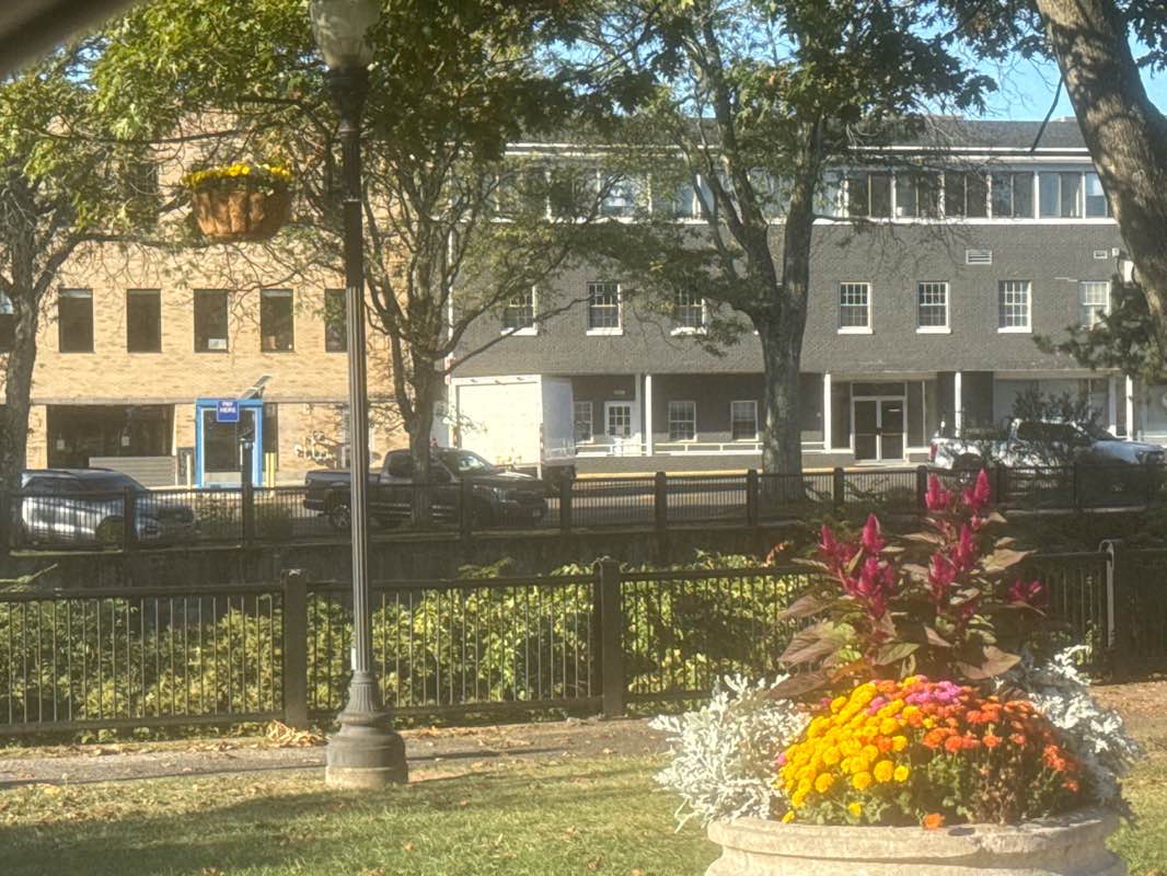 walking near me in Irving Freese Park in autumn