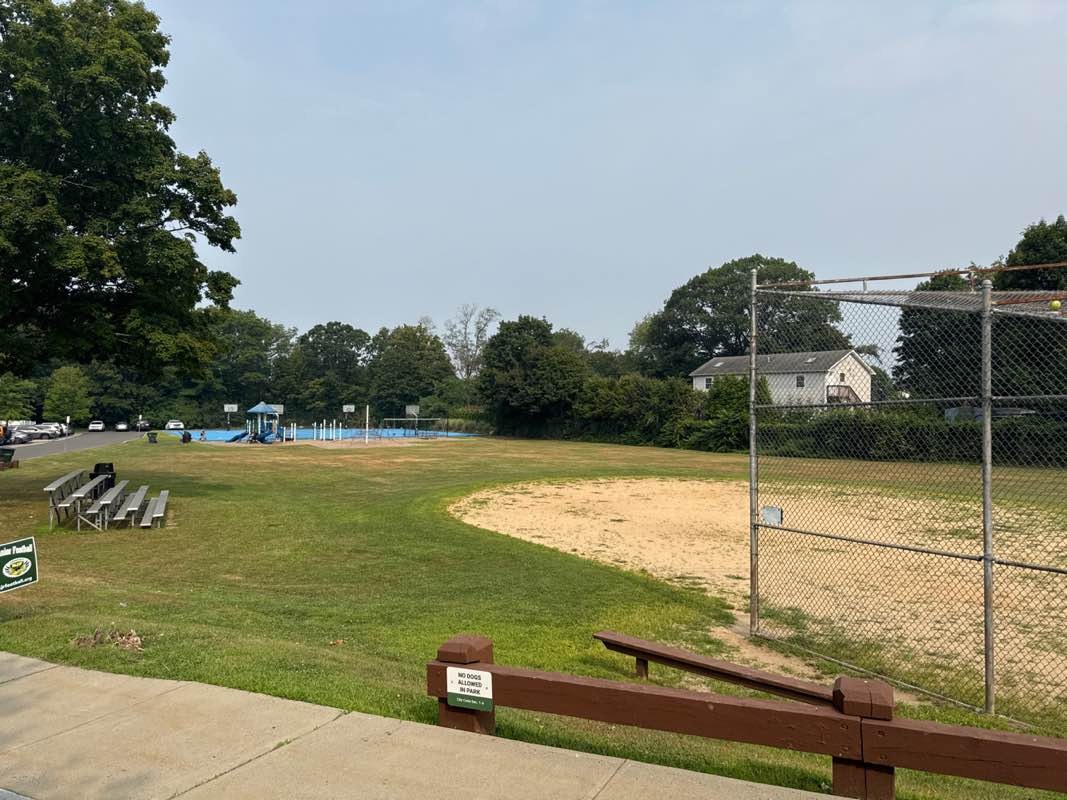 walking near me in Fitch Playground in autumn