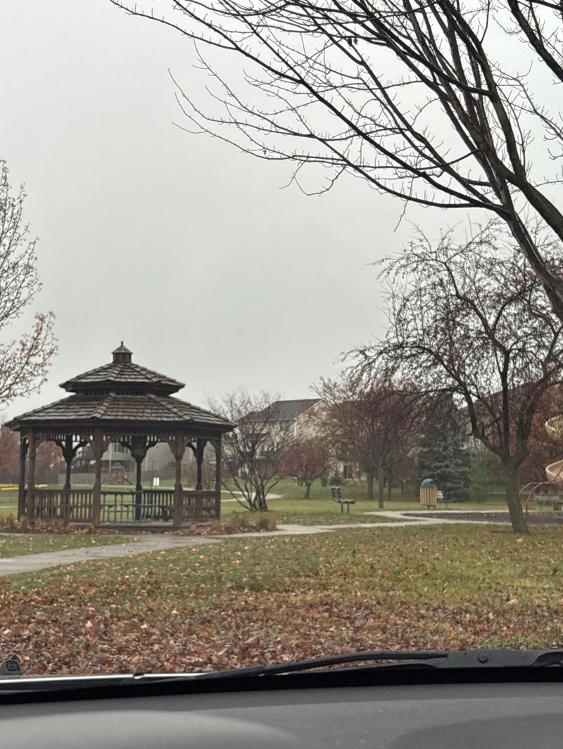 walking near me in Lions Park in autumn