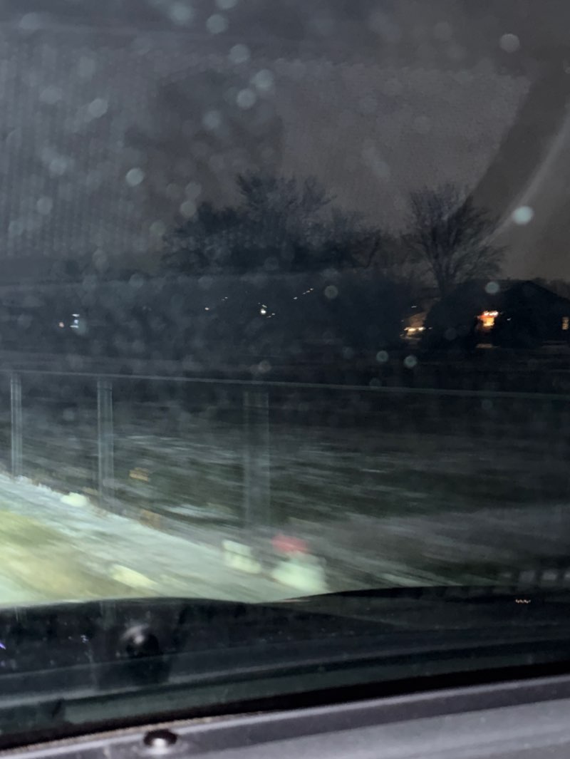 walking near me in Warrior Park in winter